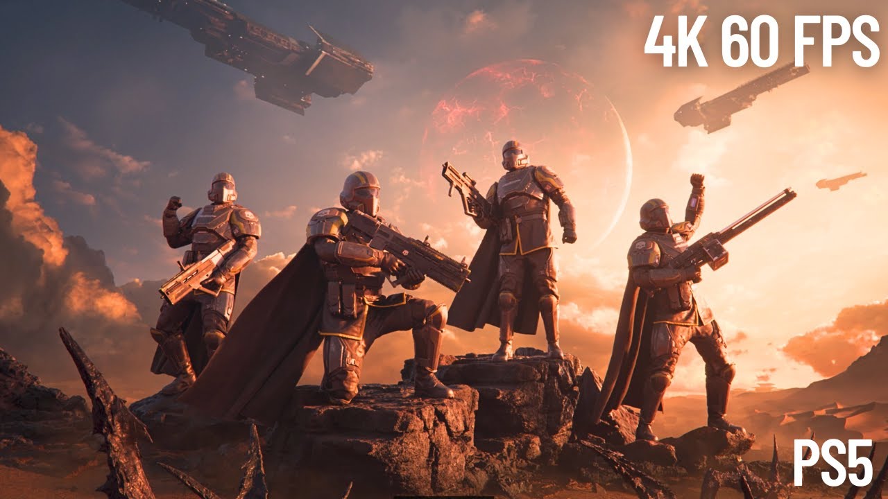 Helldivers 2 - PS5 Gameplay | 4K 60FPS