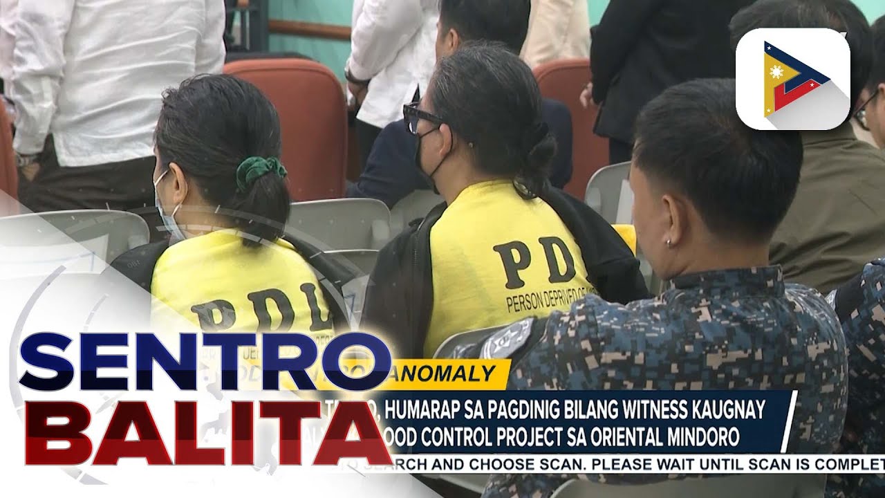 Pagdinig ng Sandiganbayan sa umano'y maanomalyang flood control project sa Oriental...