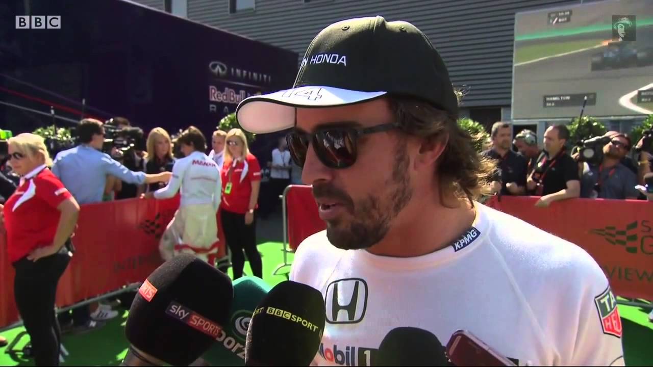 F1 2015 Belgium GP Post Qualifying interwiew