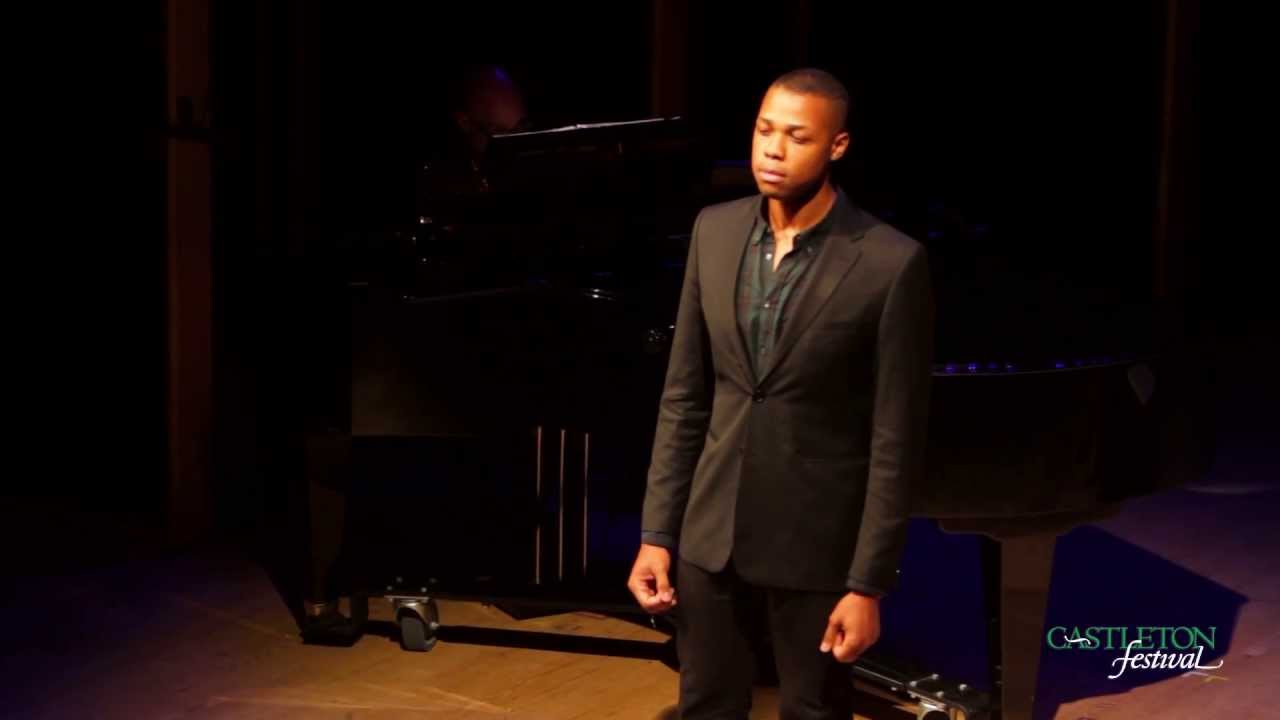 Davone Tines sings  