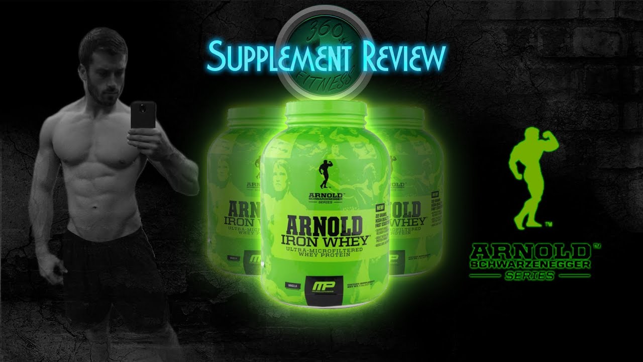 Musclepharm Arnold Series: Iron Whey Review & Taste Test