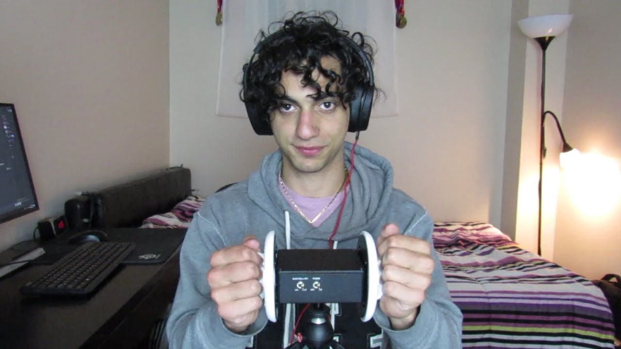 ASMR 3DIO Ear Massage and Ear Cupping
