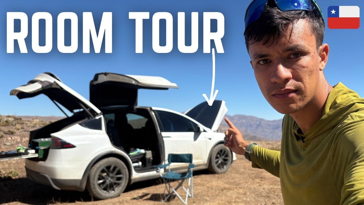 REALITY Of Living OffGrid With a Tesla in Chile (Full Tour)