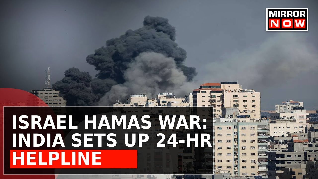 Israel Hamas War | India Issues Advisory, Sets Up 24-Hour Helpline | Latest News