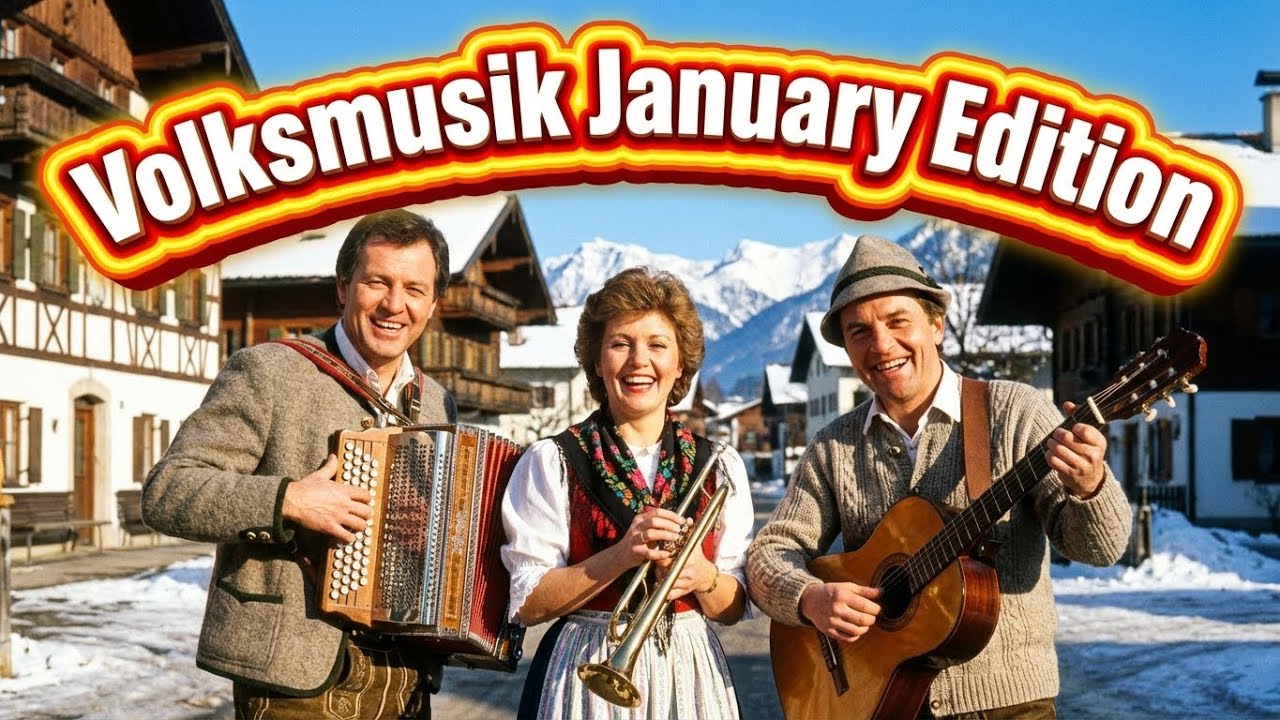 🎼 Volksmusik January Edition — German Folk & Alpine Schlager Playlist 🎵