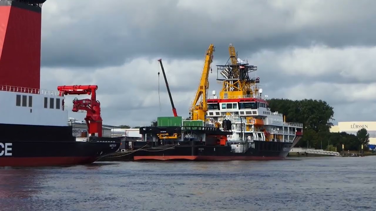 FASSMER shipyard Motzen -Weser River- Germany 04.09.2025