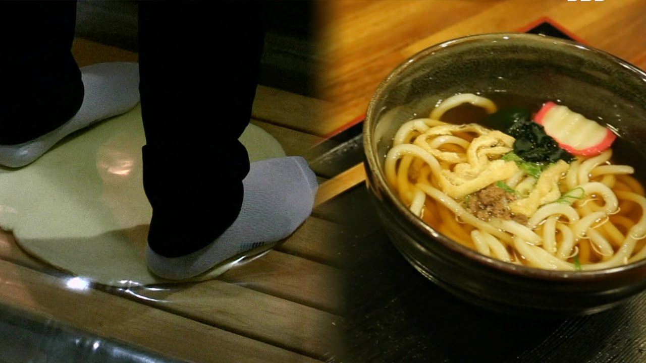 밟을수록 더욱 쫄깃! 일본 100년 전통 족타우동 @좋은아침 4670회 20150818