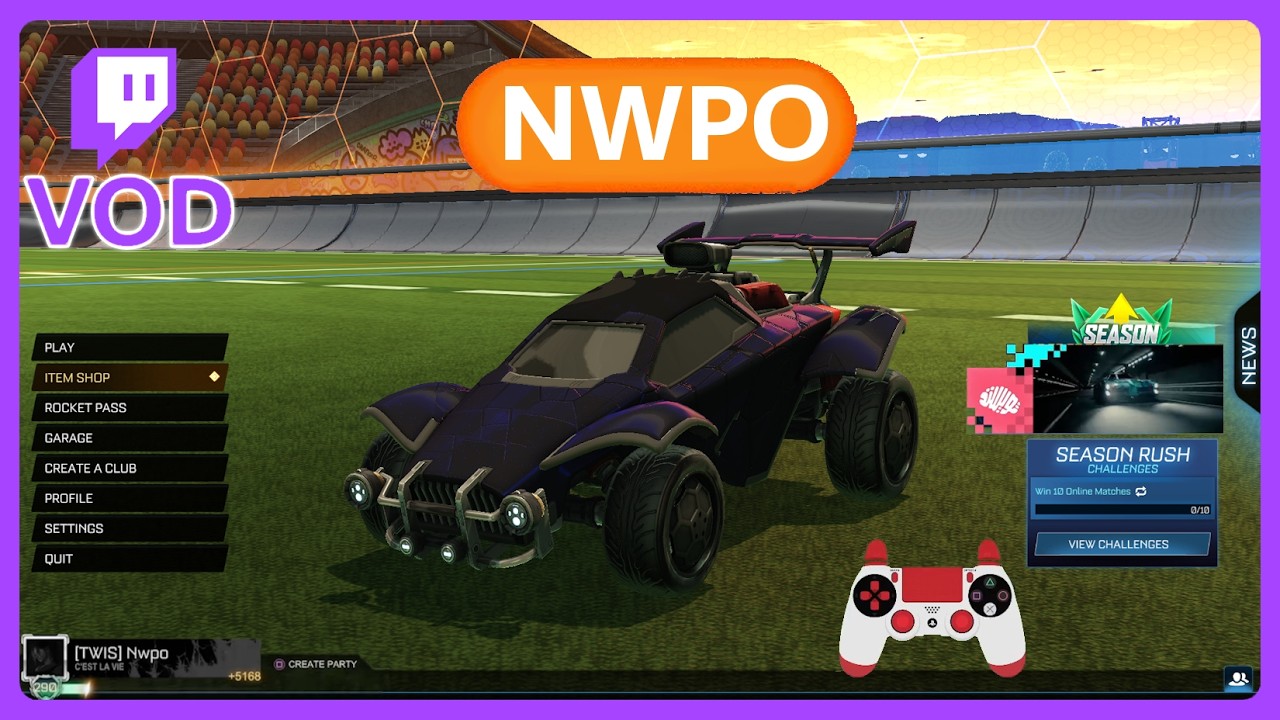 nwpo_rl twitch vod 22/10/2025 | Pro RL VODS