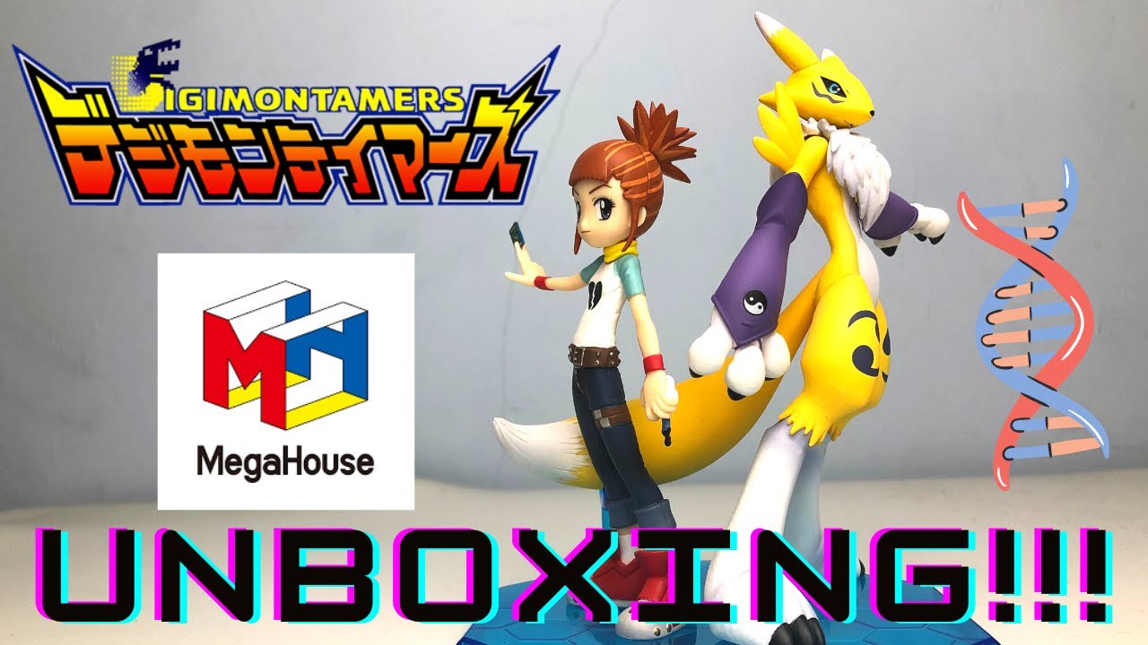 Cool figure!!! G.E.M Megahouse Renamon & Makino Ruki