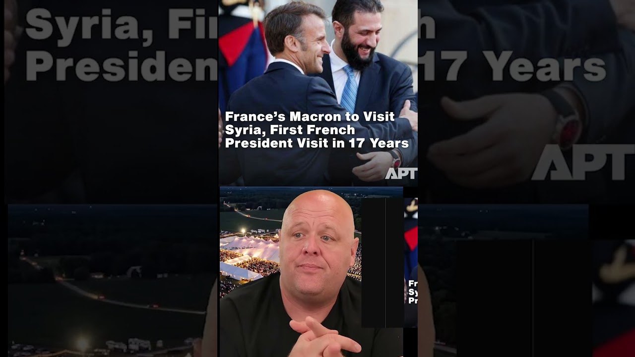 Macron meeting Syria