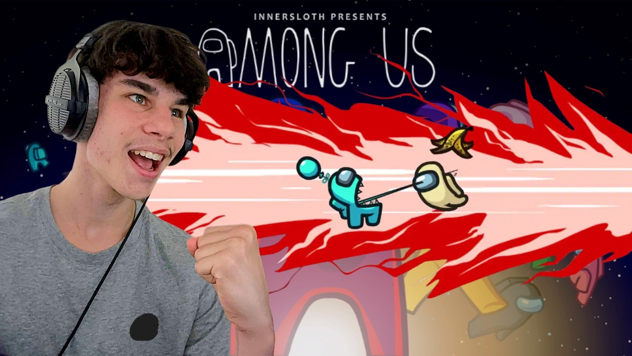 J'AI JOUÉ A AMONG US AVEC LA COMMU TWITCH ( c'était très drôle )