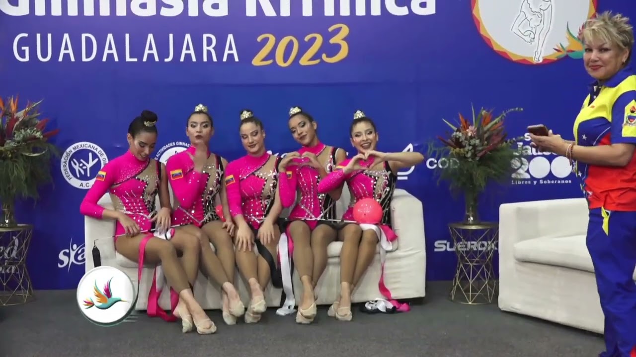 Campeonato Panamericano de Gimnasia Ritmica Guadalajara 2023 Final conjuntos mixto cintas y pelotas