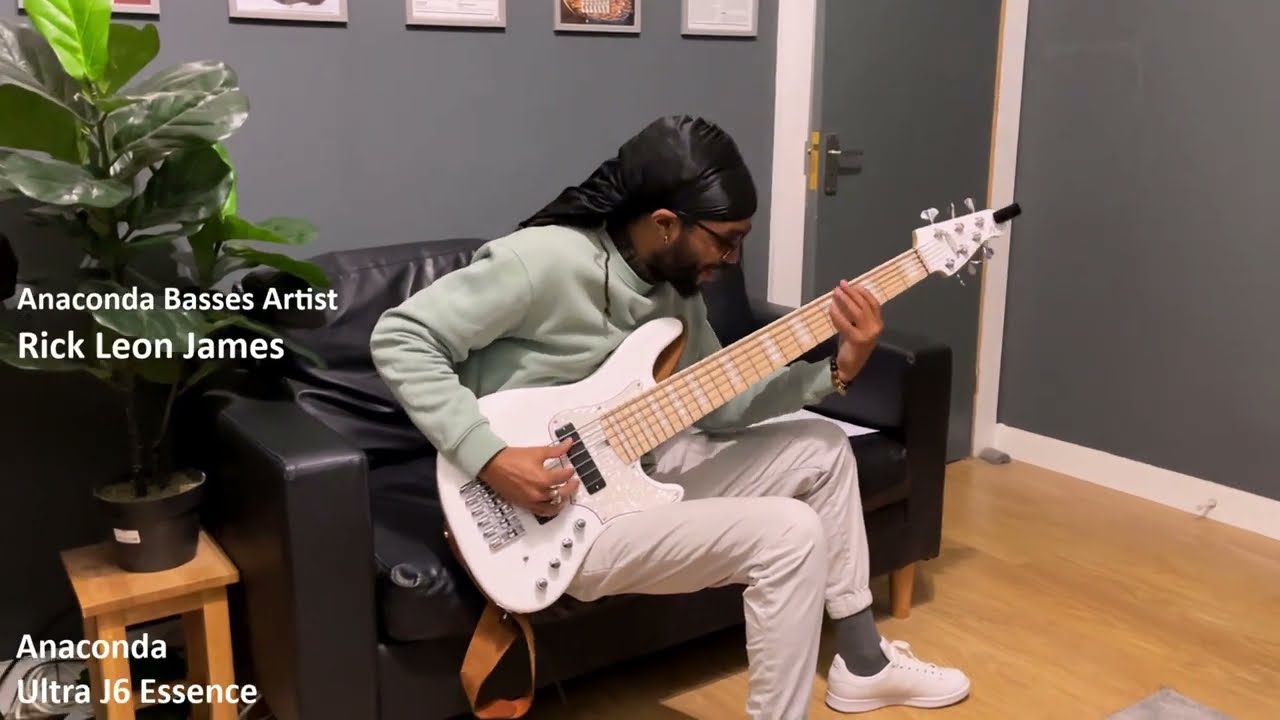 Anaconda Ultra J6 Essence, AC6SB-TN Pickups & AC3-TZ Preamp (2023) - Rick Leon James, Demo