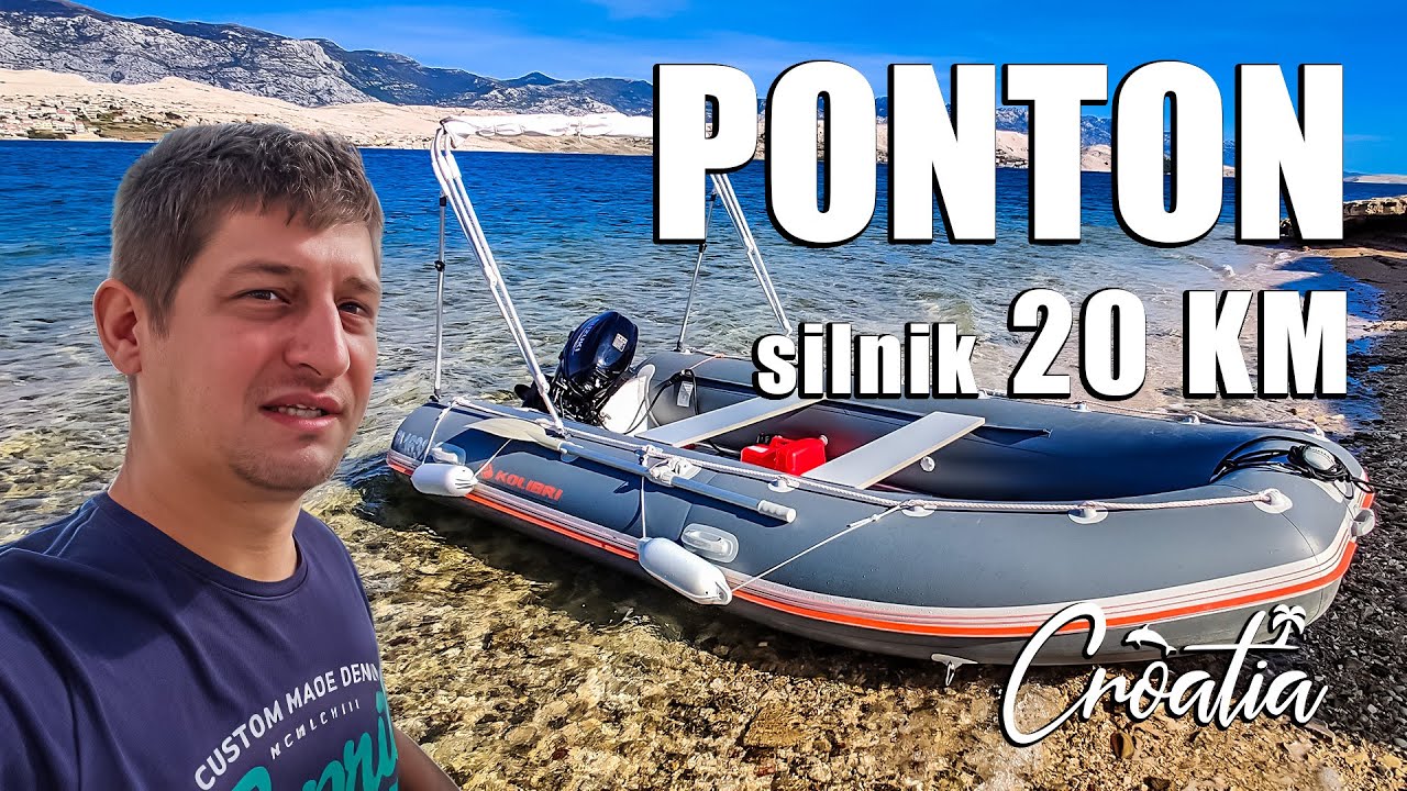 Pontonem w Chorwacji - vlog z Chorwacji