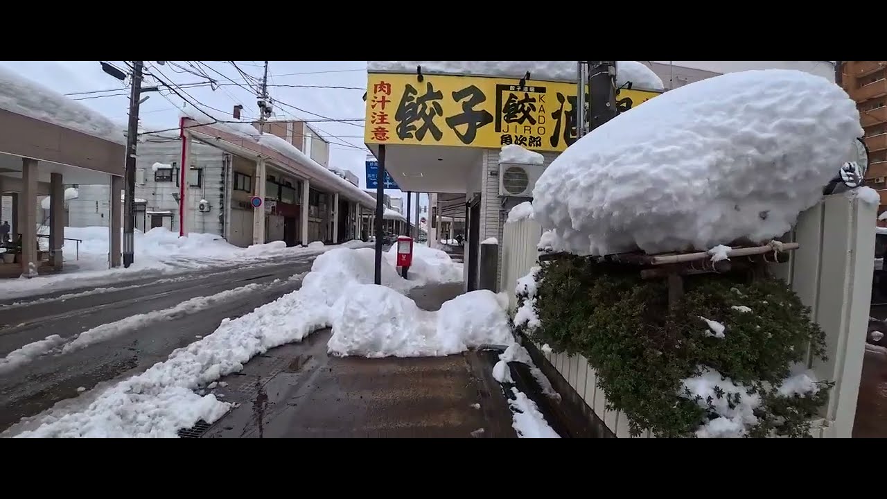 Walking Through Deep Snow in Japan ❄️ Joetsu Winter POV