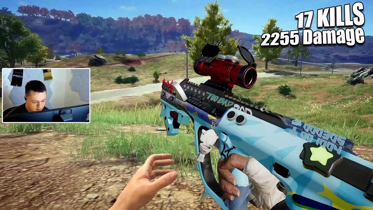 ADOUZ1E Deals 2255 Damage with 17 Kills on TAEGO with Perfect Build | PUBG