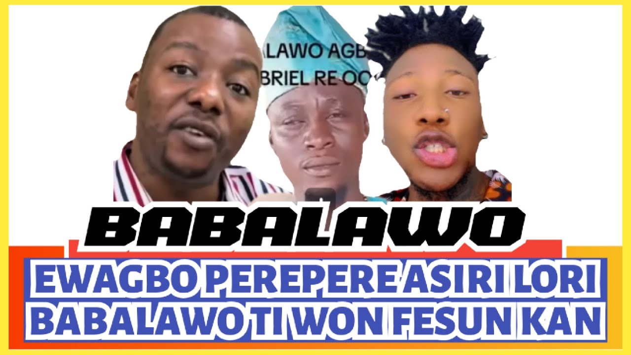 LOBATAN O❗🔥💥🔥OWO TITE🌟💫🌟BABALAWO🦂🐯🦂TI WON FESUN KAN LORI PASTOR AGBALA GABRIEL ❕