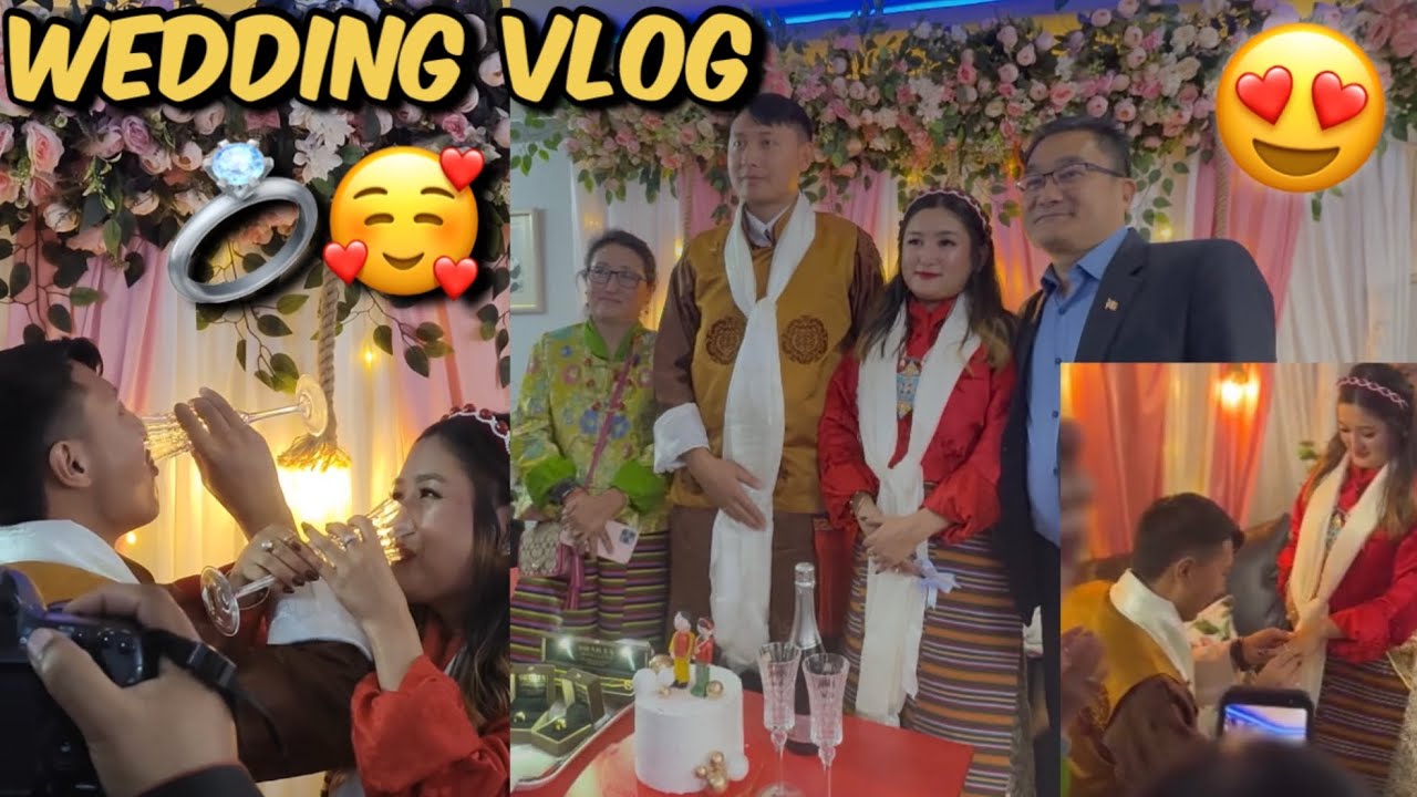 TSHERING WEDS KESSANG 💍😍❤️ FULL VLOG !! WEDDING AT SIKKIM !@lamasvlog3706