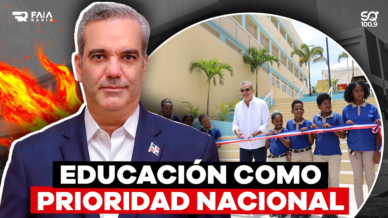 ABINADER INAUGURA 2 NUEVOS CENTROS EDUCATIVOS QUE IMPACTARÁN A MÁS DE 1,800 ESTUDIANTES EN AZÚA 