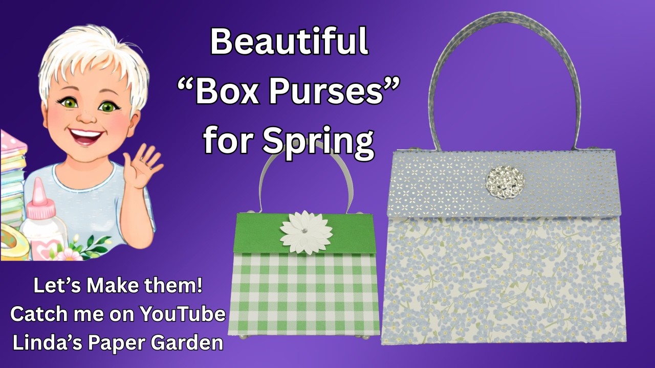 Beautiful Spring Box Purse