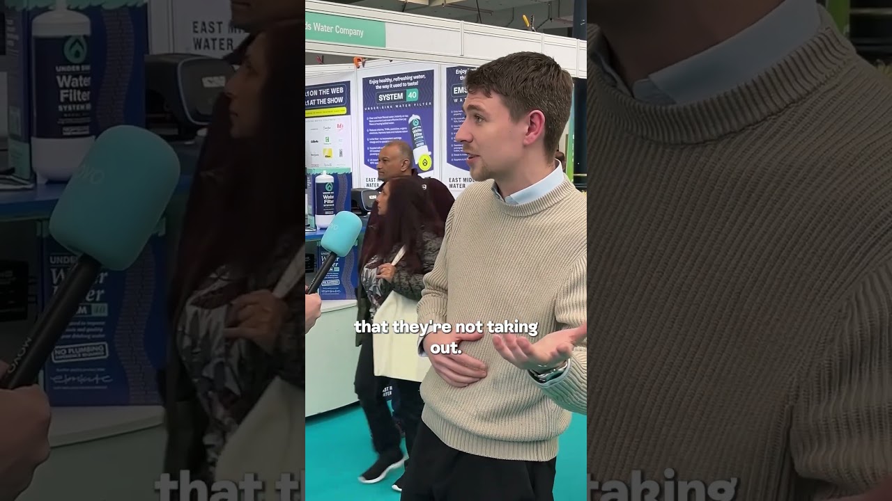 We caught up with Tom from East Midlands Water to talk all things water filtration