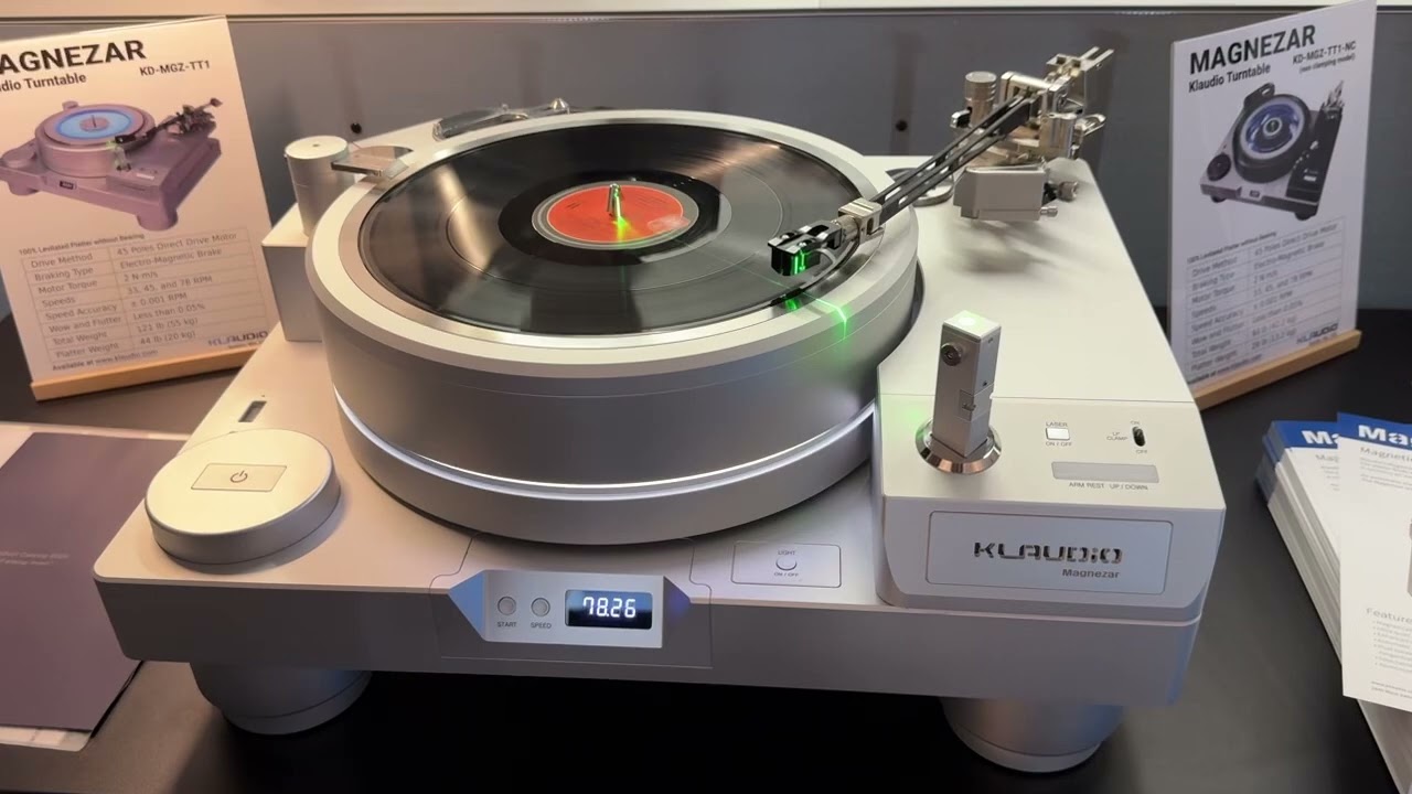 New KL Audio Turntable debut at Munich High End Show 2025