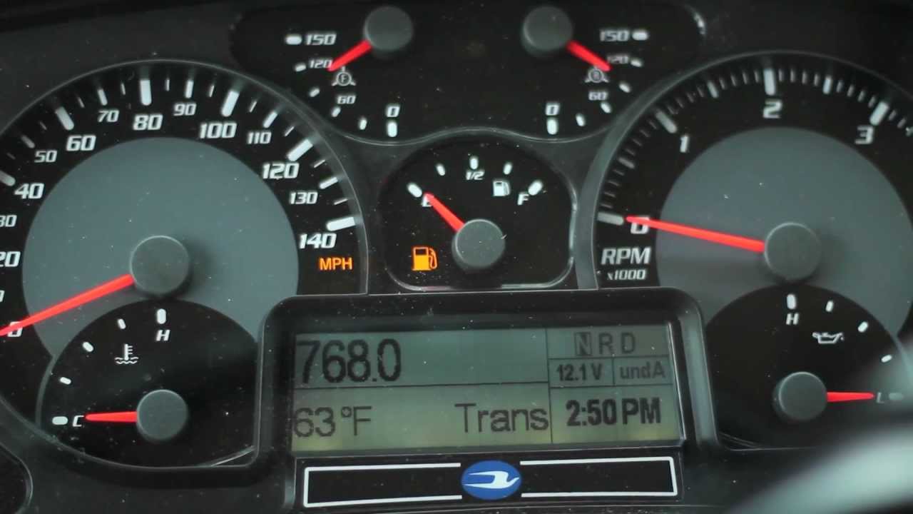 Blue Bird Propane Powered Vision - Engine Start Procedure