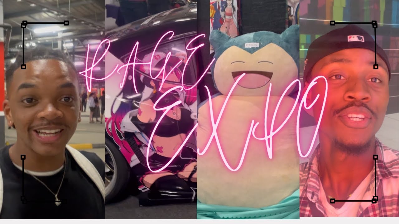 RAGE EXPO VLOG ❤️🎮🔥