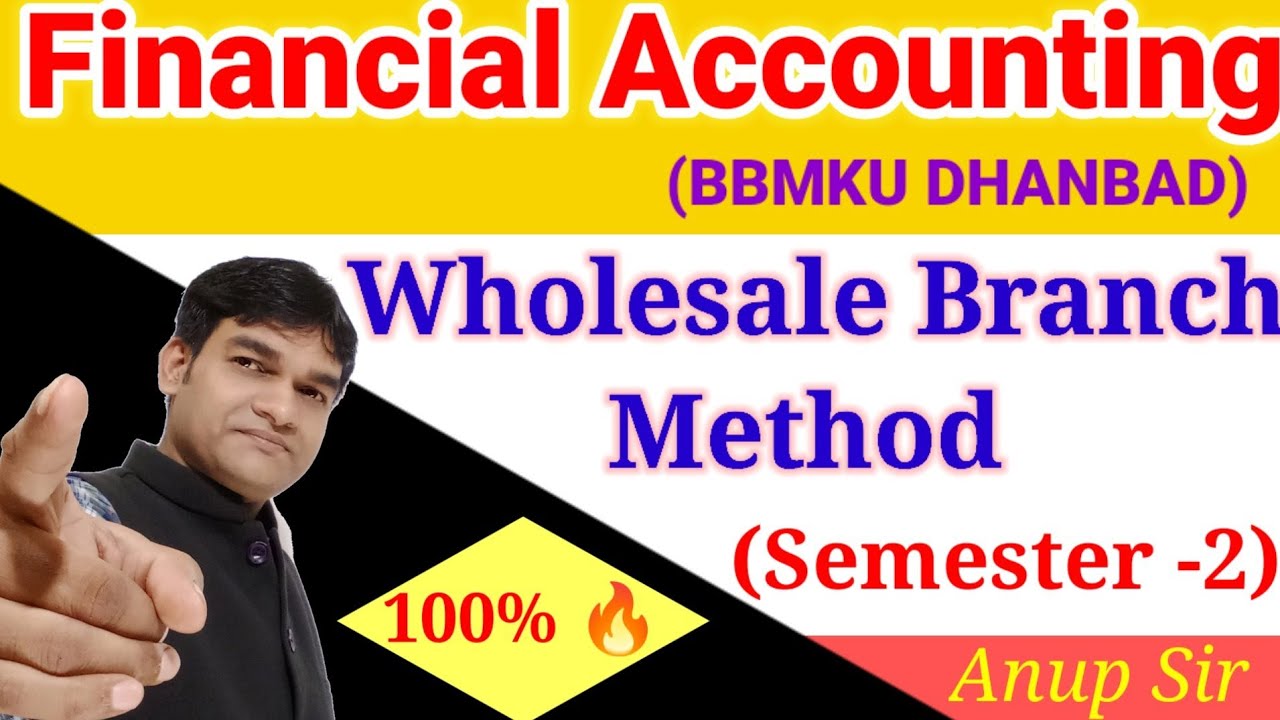 Wholesale Branch System| Branch Accounting | Financial Accountancy| Stock Reserve| Branch A/c|