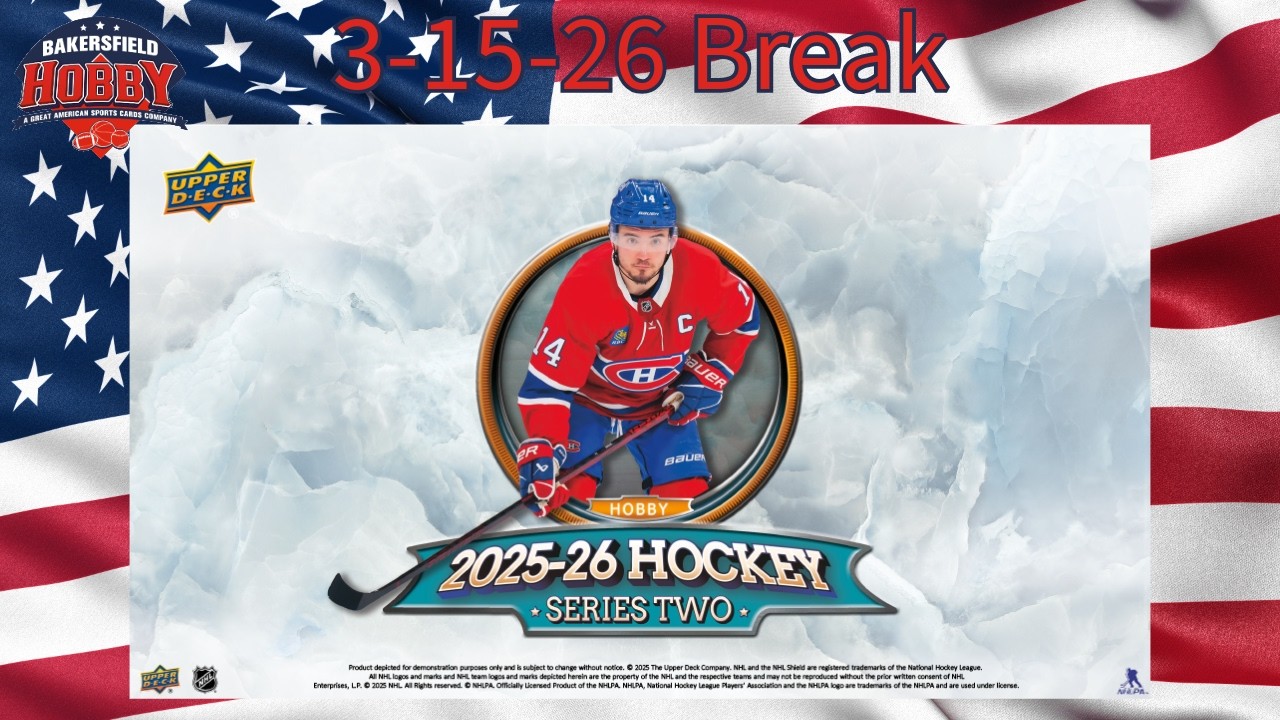 3-15-2026 2025/26 Upper Deck Series 2 Hockey Hobby Break #518