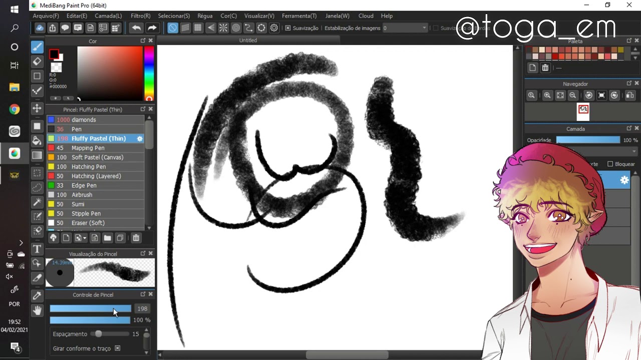 COMO BAIXAR PINCEL NO MEDIBANG PAINT? [tutorial] || toga_em