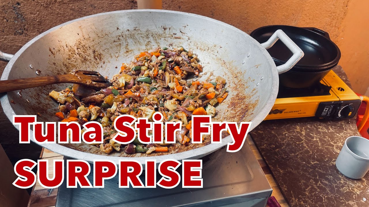 My Tuna Stir Fry SURPRISE Didn't Turn Out as Planned.