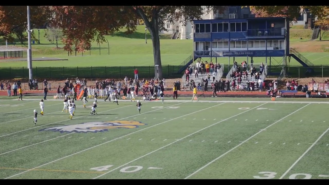 8U Youth football HARTFORD HURRICANES VS DANBURY TROJANS POP WARNER REGIONAL CHAMPIONSHIP 