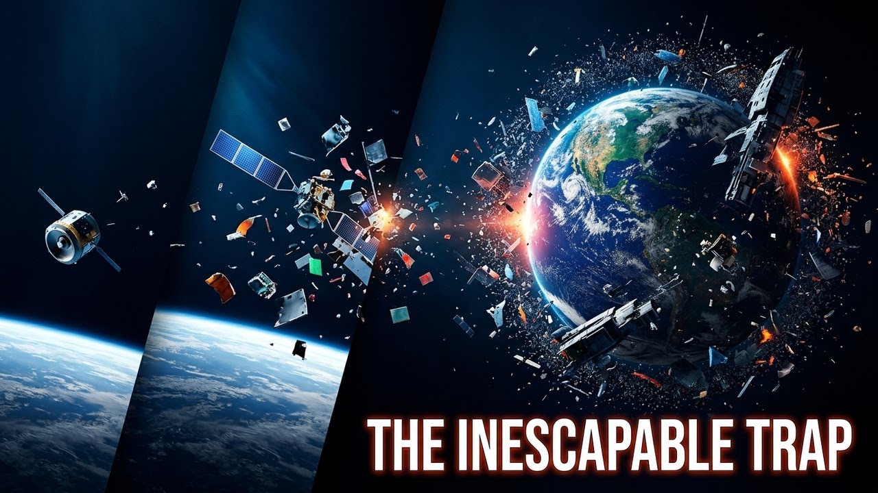 WHY Space Debris is DANGEROUS: One Collision Could Trap Humanity on Earth Forever