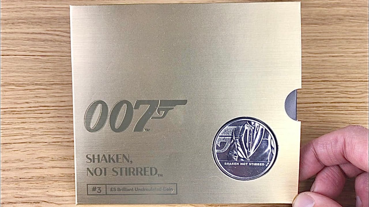 New! The Last James Bond &pound;5 Coin | 3rd In The Series | 007 &pound;5 BUNC | Unpackaging Video | 2020