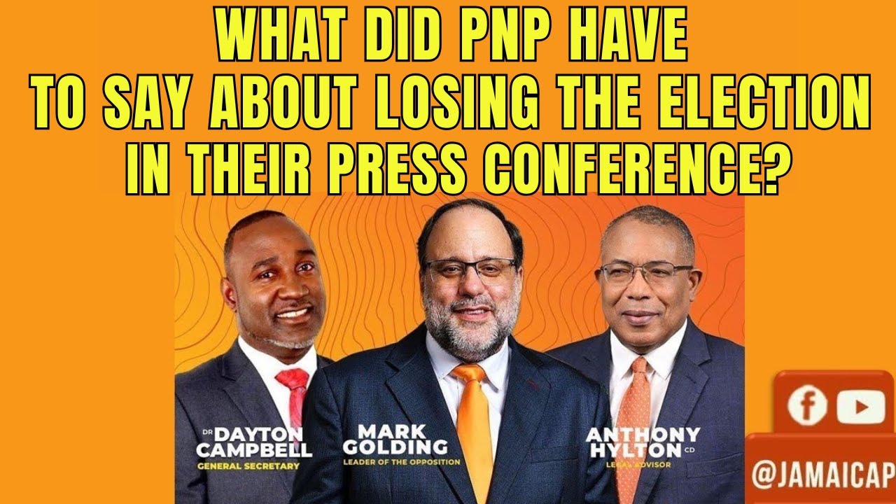 PNP Press Conference 2025 | PNP & JLP Election Response | Mark Golding, Andrew Holness