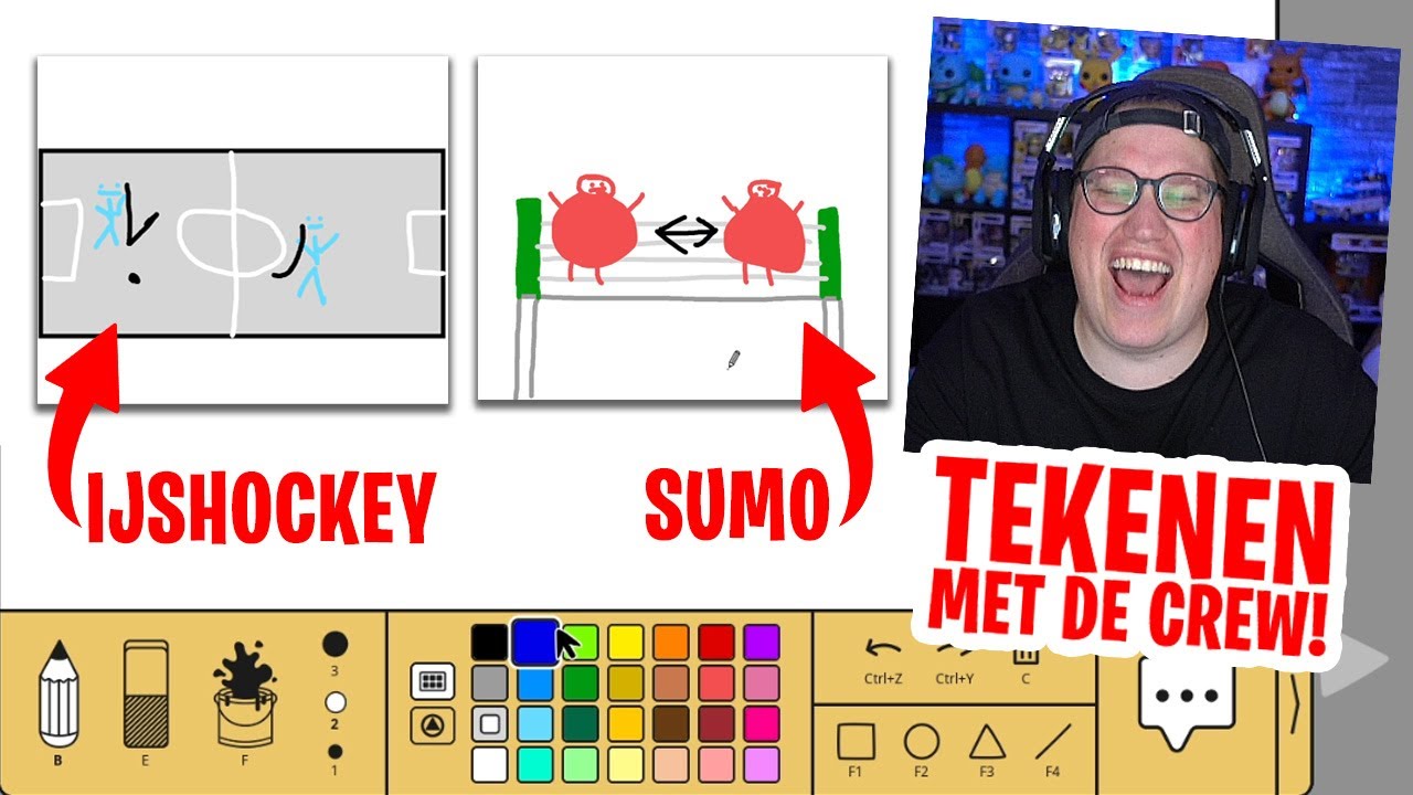 KUNSTWERKEN TEKENEN IN SCRIBBLE IT !!!