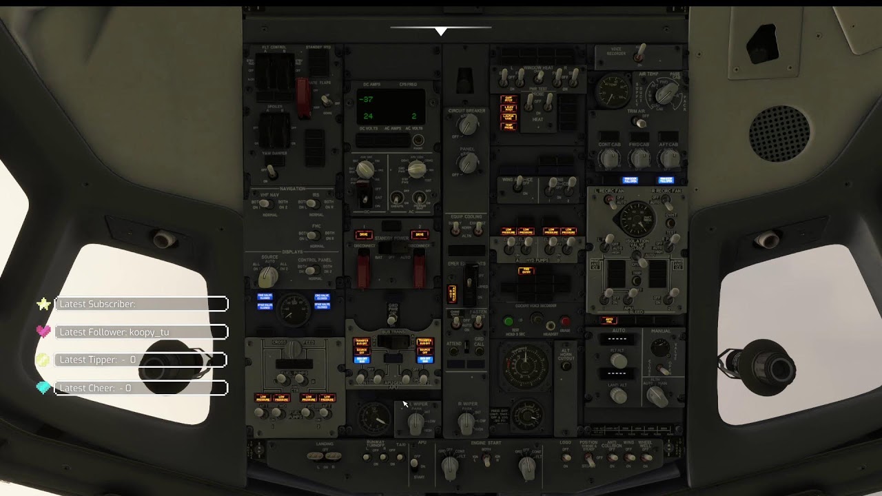 Tour de Piste en 737-800