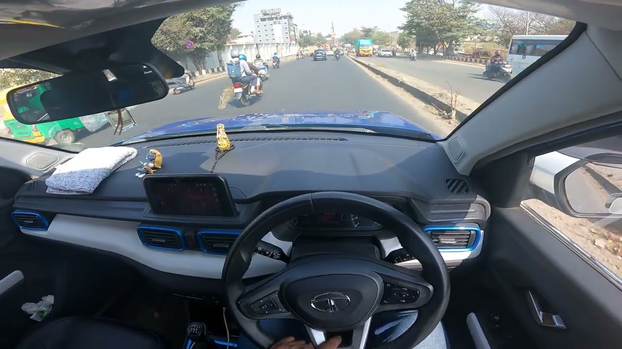 Morning Drive to Office in Tata Punch ☀️ | Bangalore City Vibes