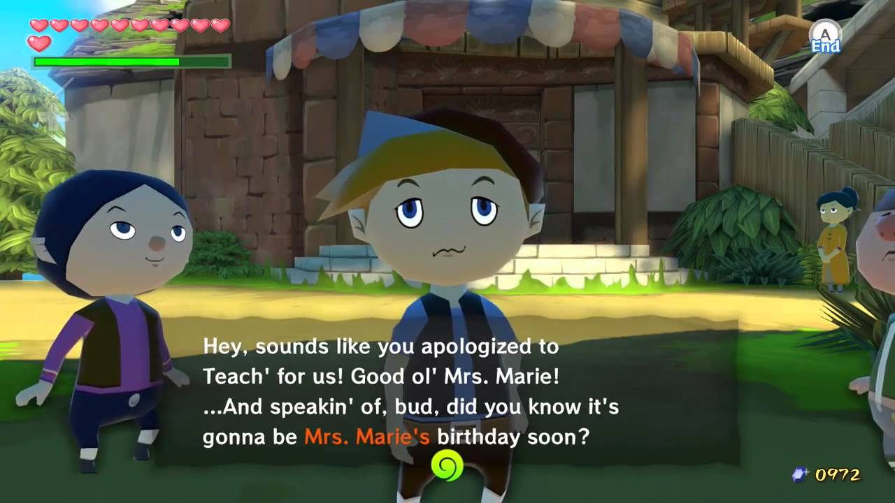 PBG Wind Waker Goofs