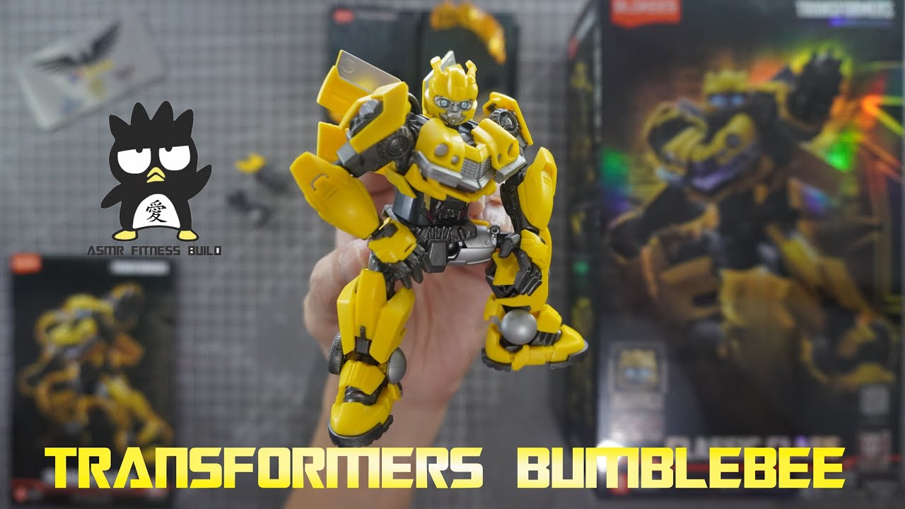 Blokees Transformers BumbleBee | ASMR | Fitness Build | Model kit
