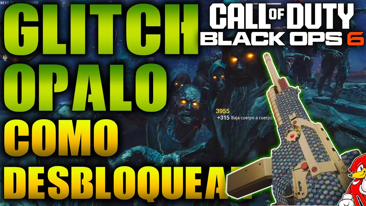 GLITCH Black Ops 6 ZOMBIES en SOLO Como DESBLOQUEAR CAMUFLAJE OPALO Facil y Rapido COD BO6