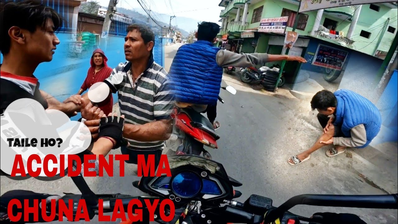 Accident vayo/ My first accident
