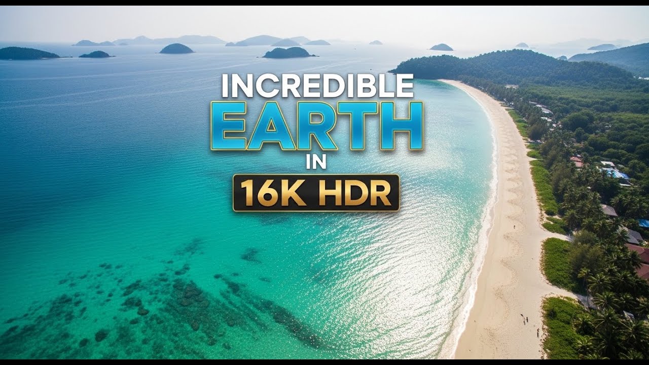 Incredible Earth in 16K HDR | Dolby Vision 120fps | Ultra HD Nature & Landscapes