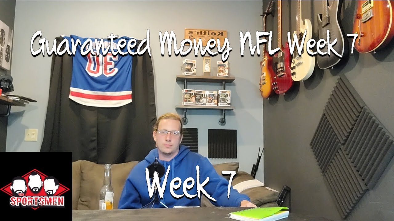 Guaranteed money NFL week 7 Over/Under picks