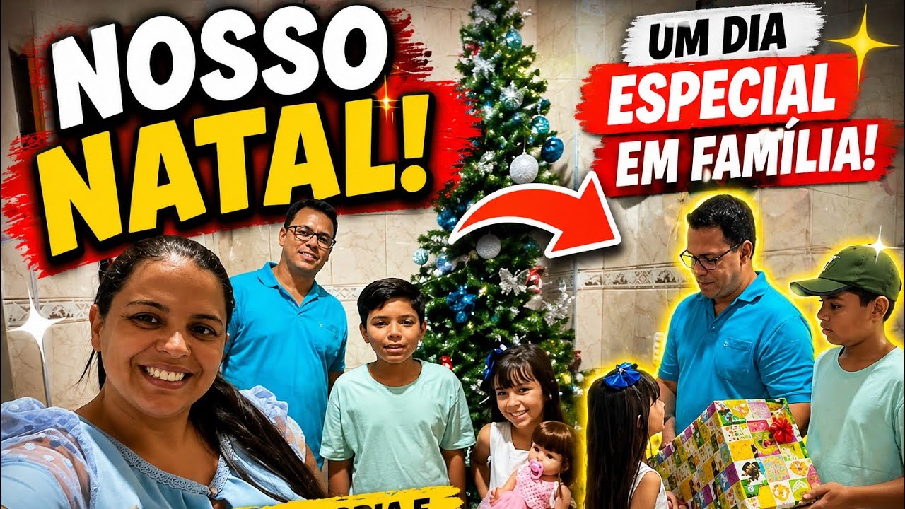 NOSSO NATAL EM FAMÍLIA ..