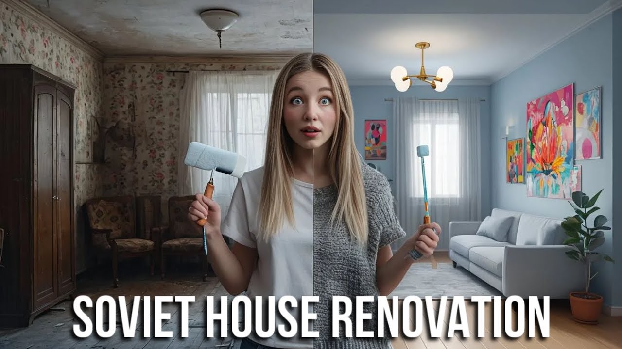 You Won’t Believe How Our Soviet Bedroom Changed… Siberian Village Renovation! 🥶🏡