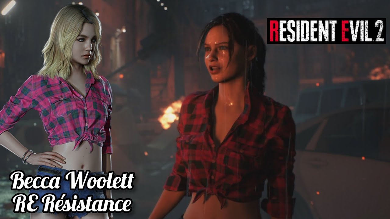 ☢️ Resident Evil 2 Remake ☢️ MoD Claire - Becca Woolett RE R&eacute;sistance outfit ☢️