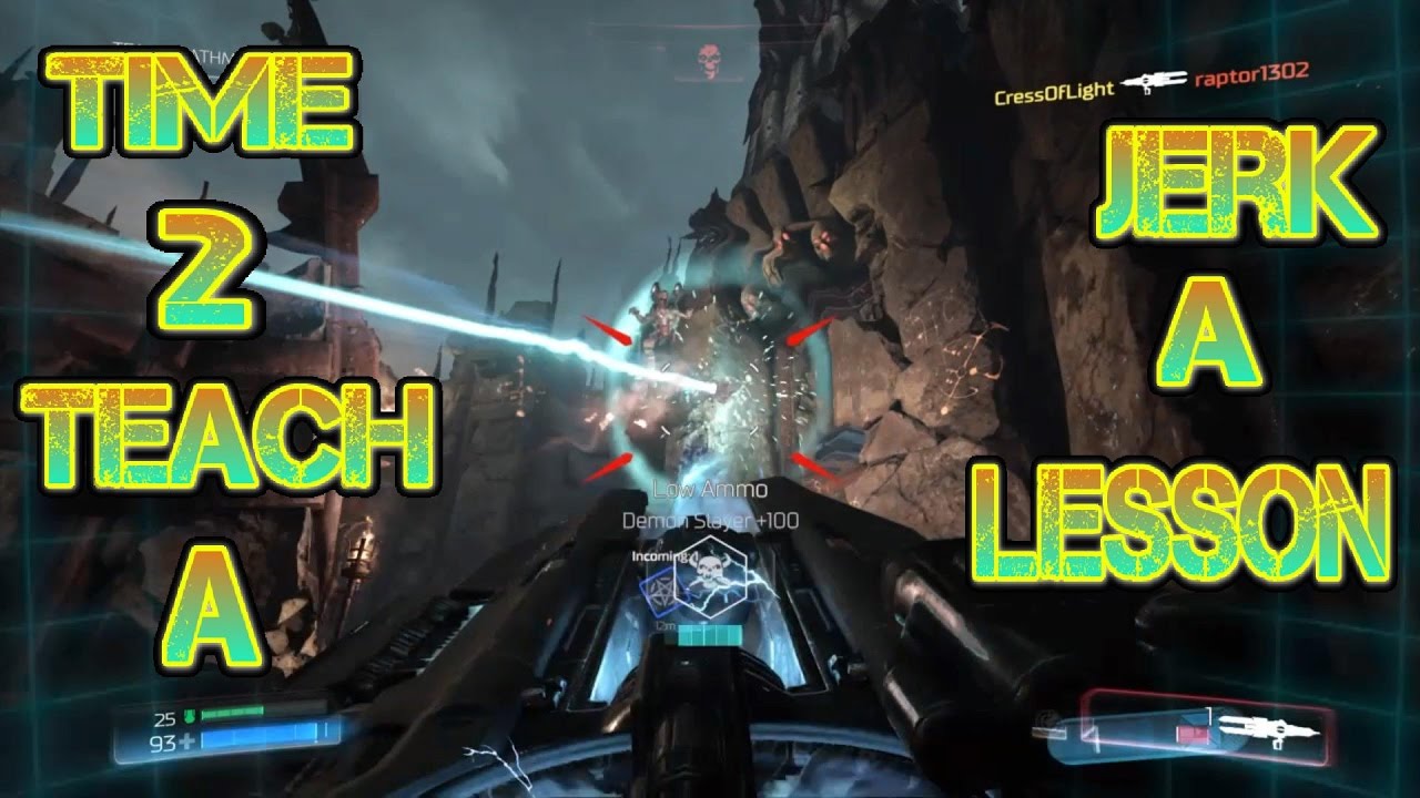 ☆Time 2 Teach a Jerk a Lesson :-P ☆(DooM 2016 Multiplayer)