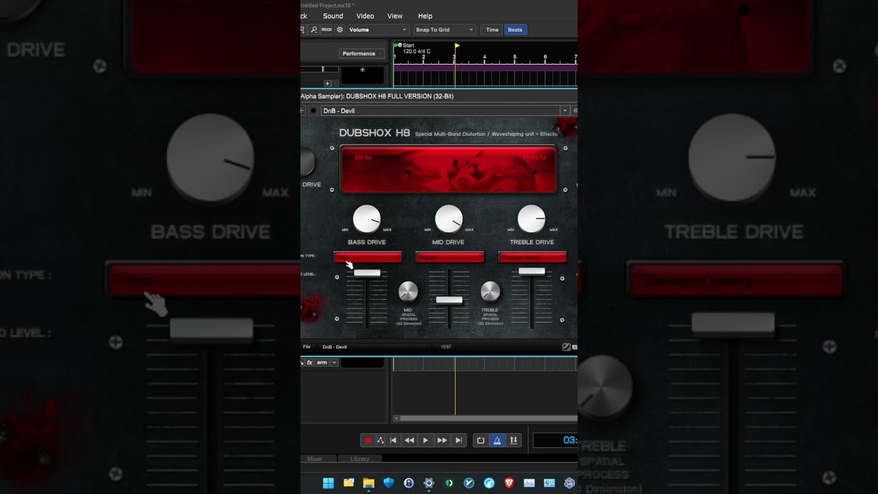 Low Distortion Rooster🐓#sounddesign #distortion #vstplugin #sfx #scary #horror #rooster
